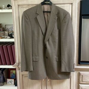 Jos. A. Bank signature sport coat blazer 44L euc fine plaid